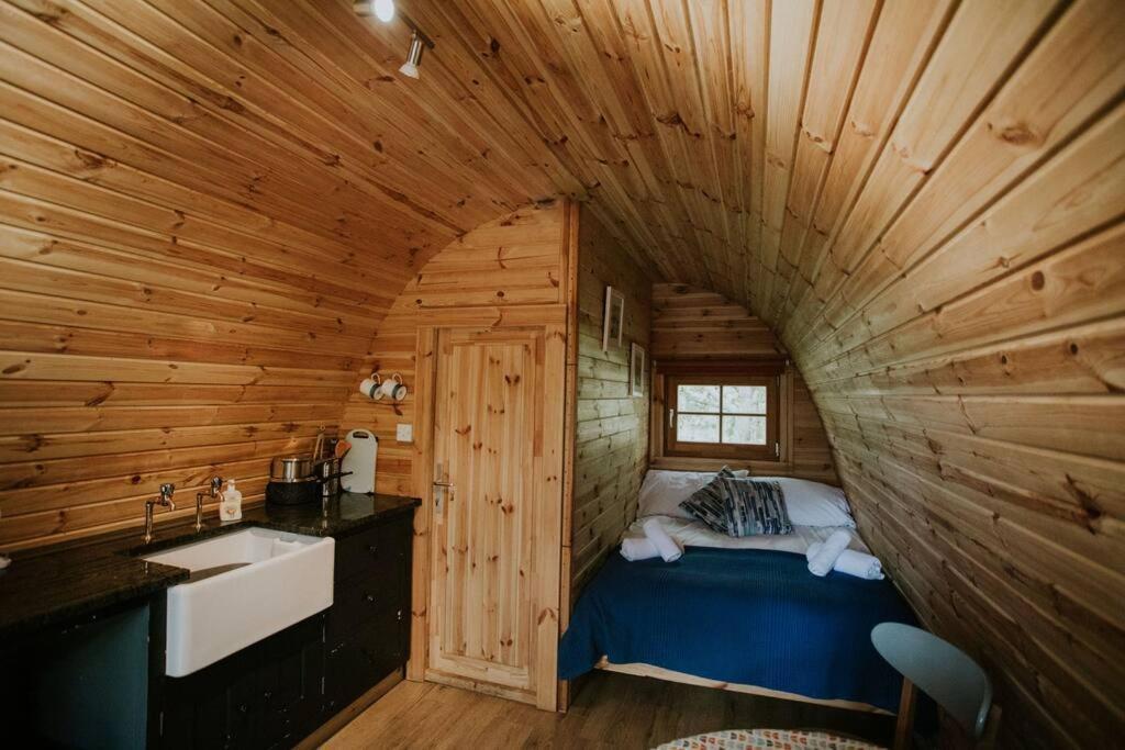 Snowdonia Mawddach Cabin + Hot Tub Barmouth Eksteriør billede