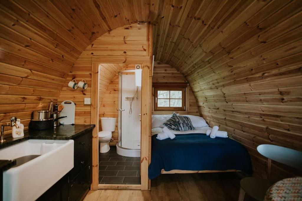 Snowdonia Mawddach Cabin + Hot Tub Barmouth Eksteriør billede